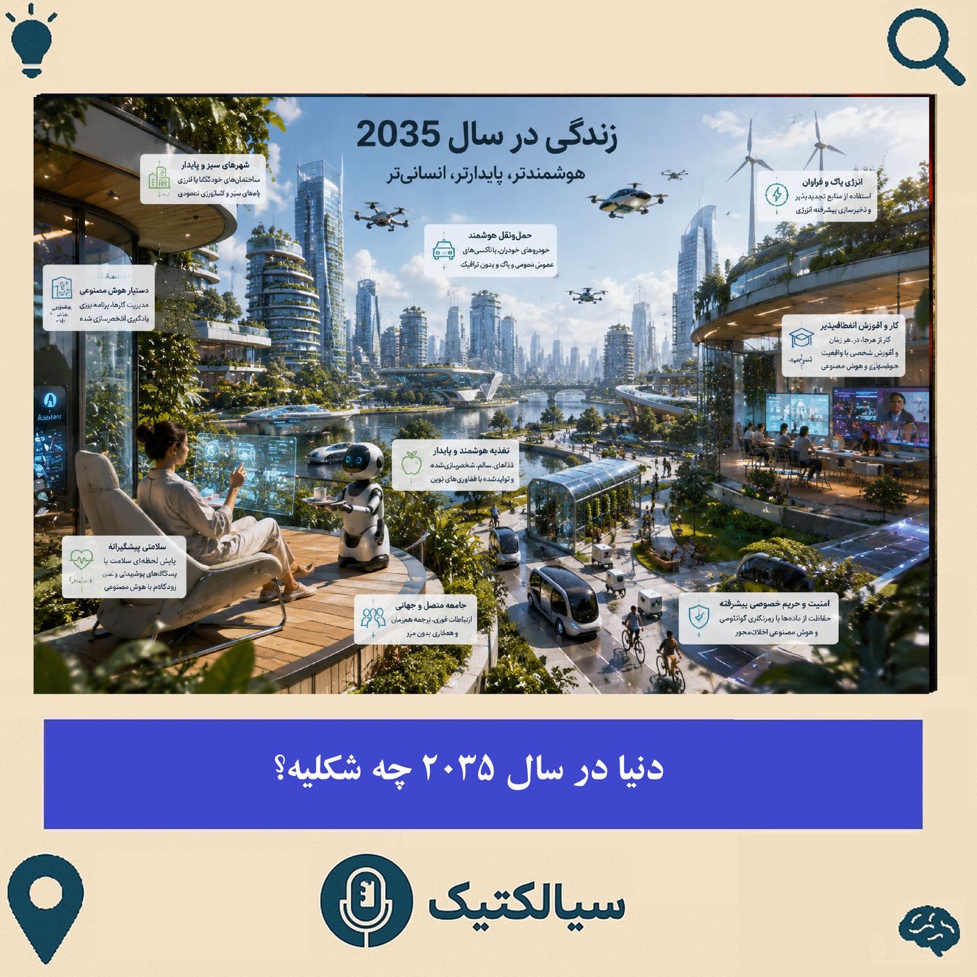 دنیا در سال 2035 چه شکلیه؟
