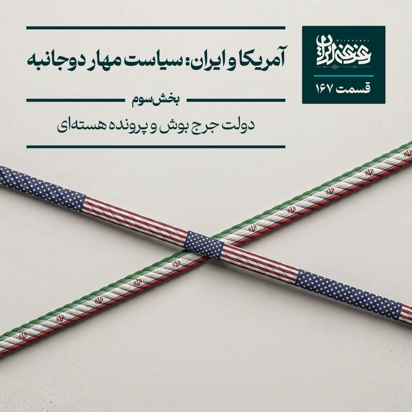 قسمت صد‌وشصت‌وهفت - آمریکا و ایران: سیاست مهار دوجانبه (دولت جرج بوش و پرونده هسته‌ای)   