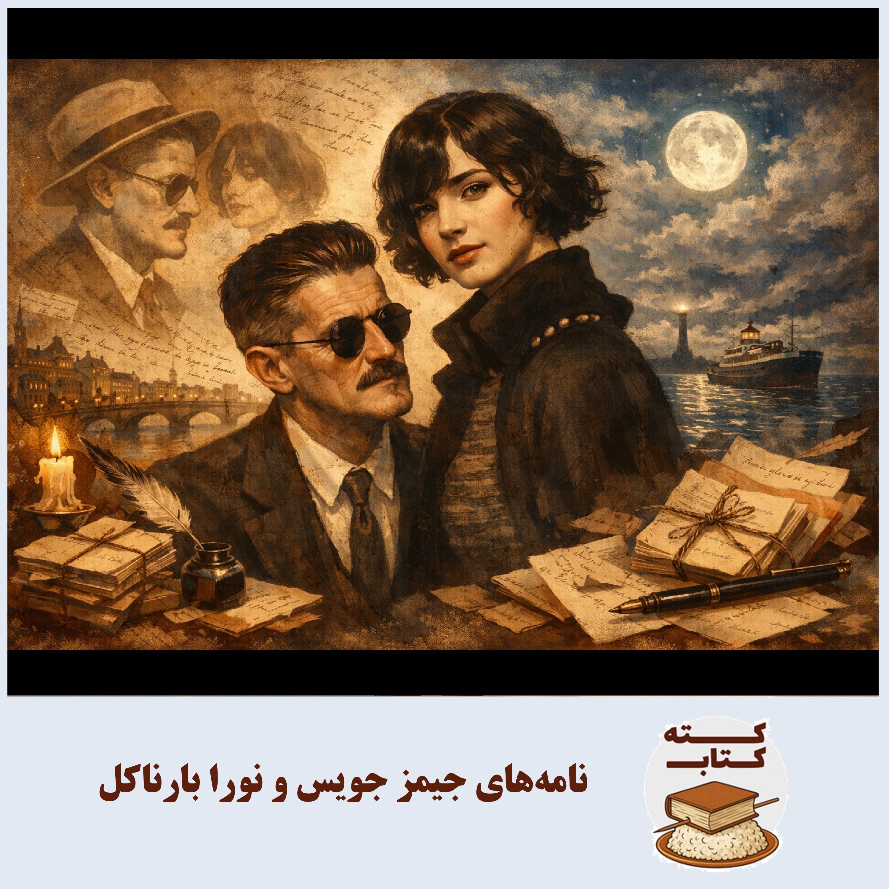 کته کتاب: نامه‌های جیمز جویس و نورا بارناکل
