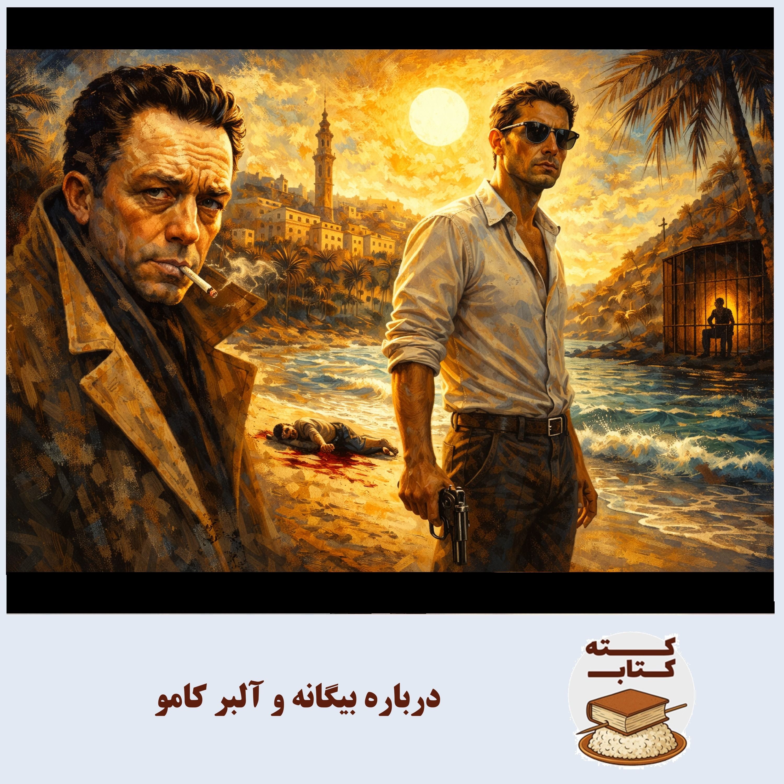کته کتاب: درباره بیگانه نوشته آلبر کامو