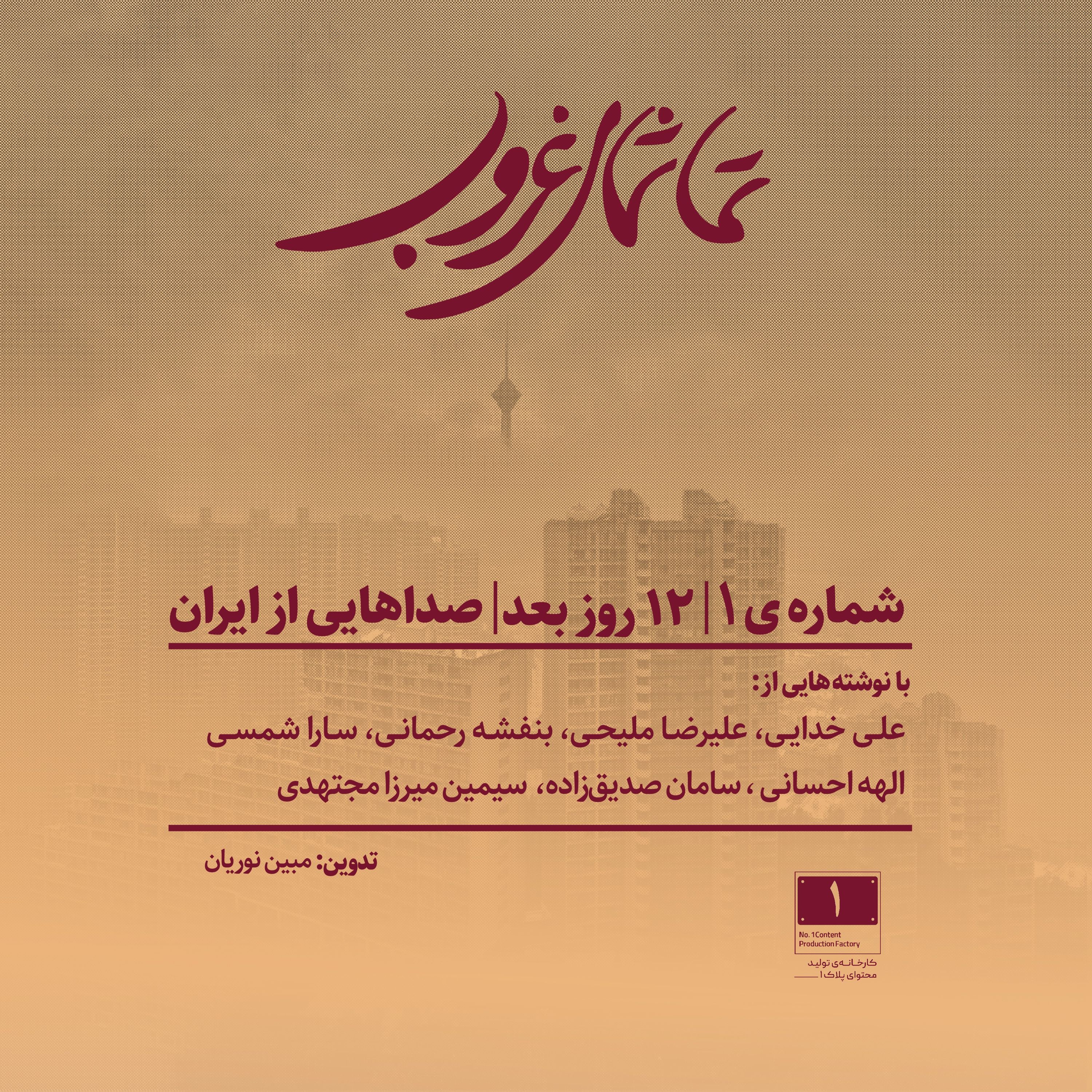 شماره‌ی ۱ | ۱۲ روز بعد | صداهایی از ایران