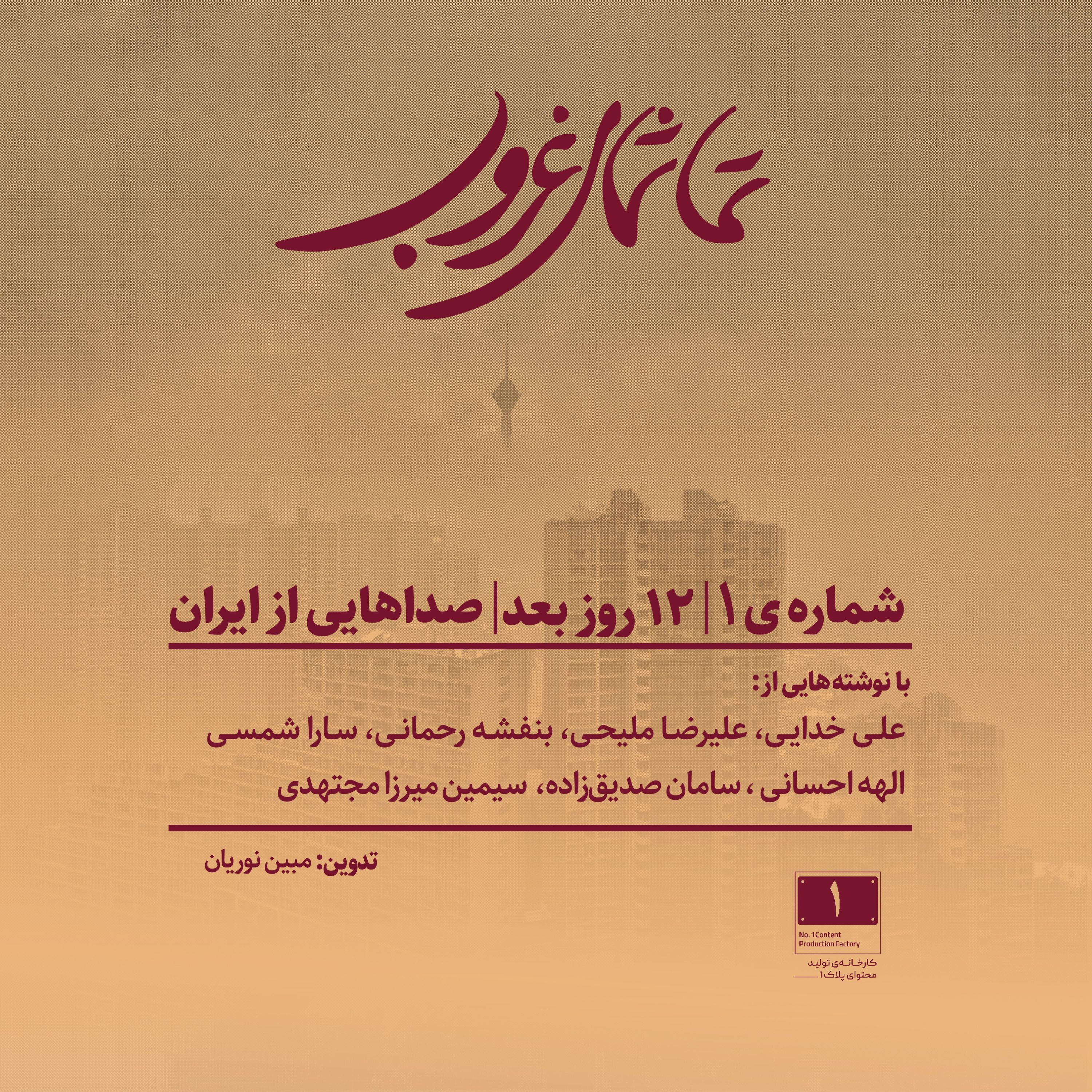 شماره‌ی ۱ | ۱۲ روز بعد | صداهایی از ایران